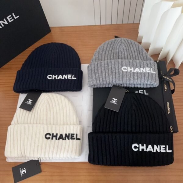 Chanel autumn and winter knitted hat