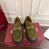 Gucci Horsebit-decorated grooved-soled loafers with a 5cm thickness