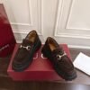 Gucci Horsebit-decorated grooved-soled loafers with a 5cm thickness