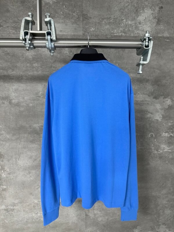 miumiu new chest embroidery round neck long sleeve bottoming shirt high quality version