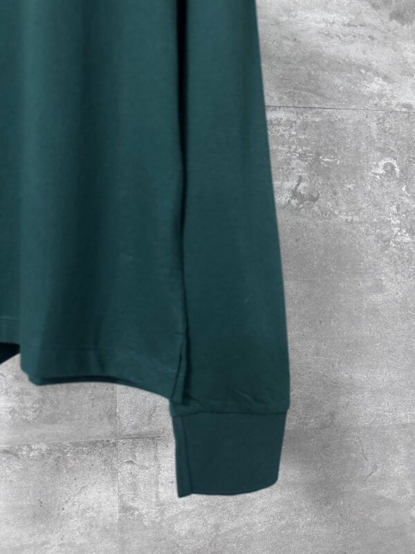 miumiu new chest embroidery round neck long sleeve bottoming shirt high quality version