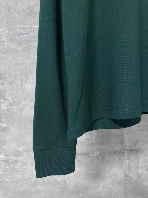 miumiu new chest embroidery round neck long sleeve bottoming shirt high quality version