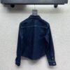 Louis Vuitton denim shirt vintage craftsmanship high quality shirt