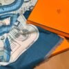 Hermes velvet long scarf high-end double-sided same color scarf 65x185cm