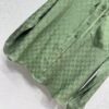 GUCCI green jacquard shirt high quality shirt