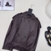 Loewe autumn and winter new retro modern fashionable jacket leather material 100% lambskin