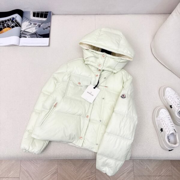 MONCLER autumn and winter new products official website new color matching short stand collar down jacket