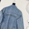 Louis Vuitton’s latest autumn distressed loose-fitting denim jacket