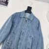 Louis Vuitton’s latest autumn distressed loose-fitting denim jacket