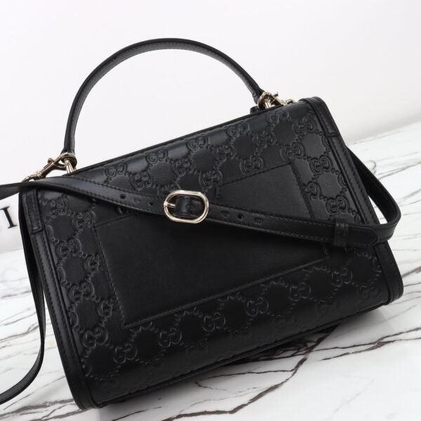 GUCCI new logo printed handbag high-end version 26x18x11.5cm