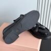 miumiu 2025 new tassel retro thick-soled loafers high-end version