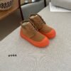 UGG New Winter Thick-Soled Lace-Up Boots with Colorful Shell Upper and Wool Lining
