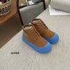 UGG New Winter Thick-Soled Lace-Up Boots with Colorful Shell Upper and Wool Lining