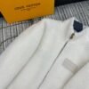 Louis Vuitton new lamb wool stand collar jacket