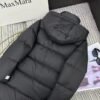 MaxMara new hooded long down jacket 90% white goose down filling high-end quality