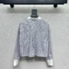 miumiu new striped shirt high quality version
