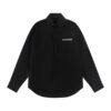 Balenciaga loose-fit shirt Back and front patch pocket prints