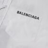 Balenciaga loose-fit shirt Back and front patch pocket prints