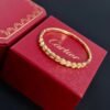 Cartier diamond bracelet high-end version V gold material
