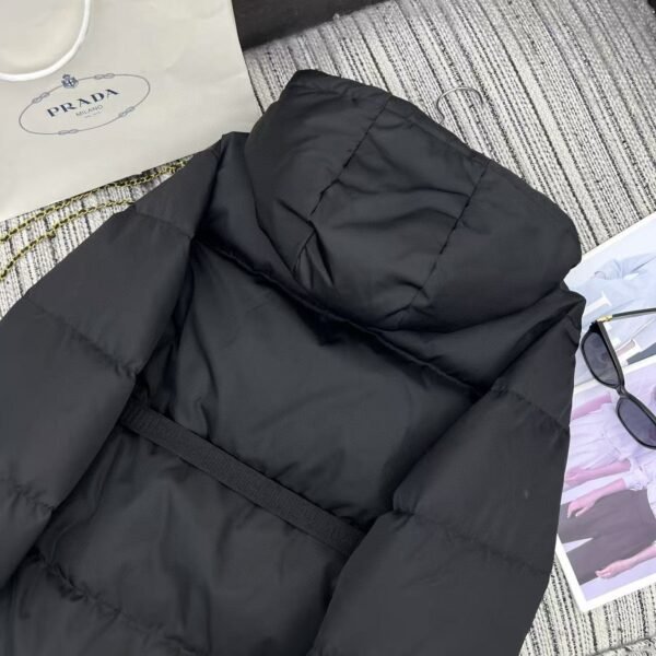 PRADA New hooded workwear style down jacket