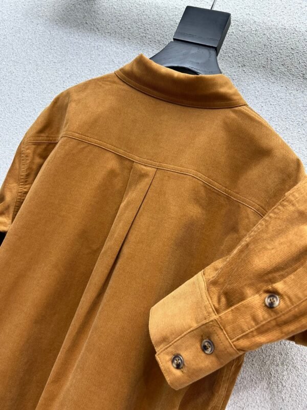 Celine corduroy shirt with loose fit design, high-quality clothing