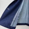 DIOR 2025 New autumn and winter denim suit jacket mid-length jacket