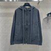 miumiu 2025 new arrivals high-quality hooded jacket with webbing