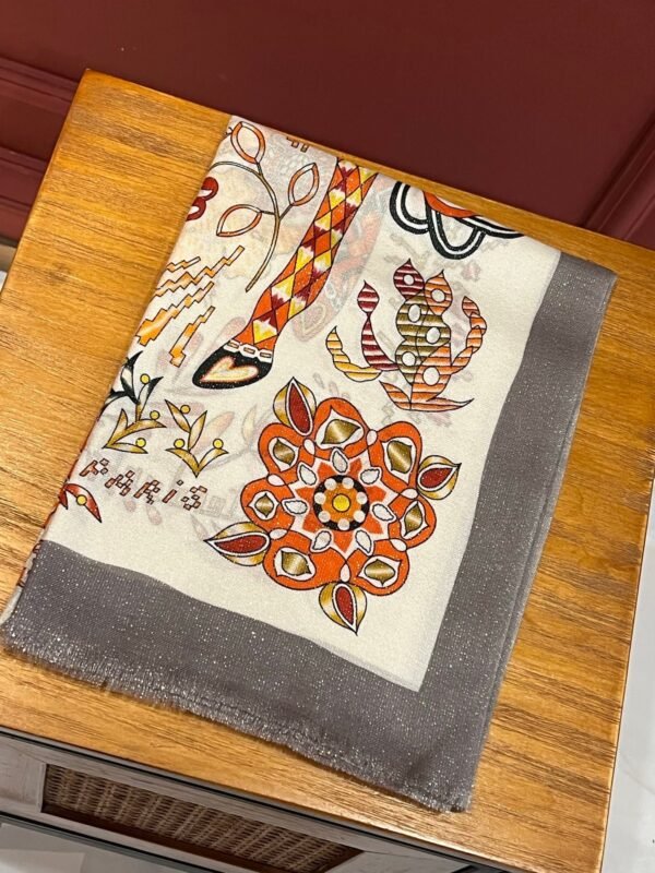 Hermès scarf luxury 100% cashmere scarf size: 100x200cm