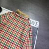 2025 Autumn and Winter Catwalk Style Colorful Plaid Lambswool Collar Jacket Premium Edition