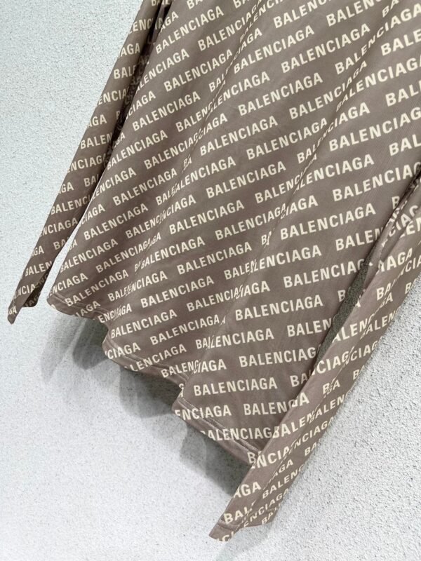 Balenciaga letter mesh bottoming shirt high quality clothing