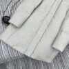 Loro Piana New style lapel wool down jacket mid-length coat lining 90% white goose down filling high-end quality