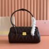 miumiu New autumn and winter baguette bag high-end version 1:1 handbag size: 28x11x15cm