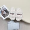 Balenciaga winter slippers