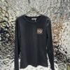Loewe 2025 new round neck beaded long-sleeved top bottoming shirt