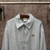 miumiu new striped cotton coat jacket high quality clothing