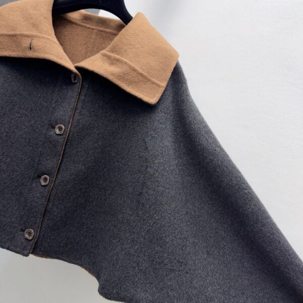 Max Mara Autumn and winter new high-end minimalist style cashmere wool coat jacket