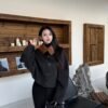Max Mara Autumn and winter new high-end minimalist style cashmere wool coat jacket