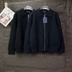 i1760453167203_1736_0_11.jpg Louis Vuitton 2025 new embossed three-dimensional embossed full-print logo couple’s lapel knitted zipper jacket high quality