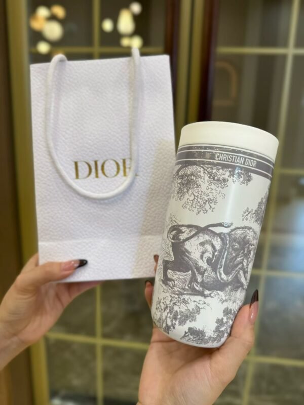 Dior limited edition jungle thermos 400ml capacity 304 stainless steel lining