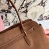 MiuMiu autumn and winter new product catwalk suede material bag size 45x22cm