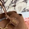 MiuMiu autumn and winter new product catwalk suede material bag size 45x22cm