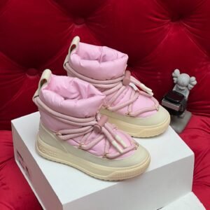 Moncler 2025 Autumn and Winter Latest Couple Snow Boots Lining: Duck Down Filling