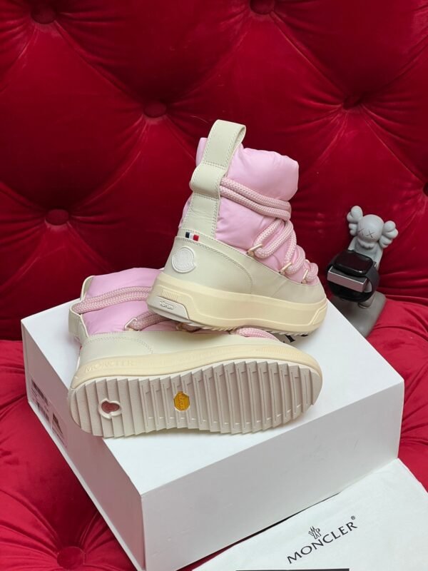 Moncler 2025 Autumn and Winter Latest Couple Snow Boots Lining: Duck Down Filling