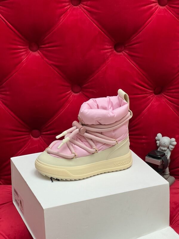 Moncler 2025 Autumn and Winter Latest Couple Snow Boots Lining: Duck Down Filling