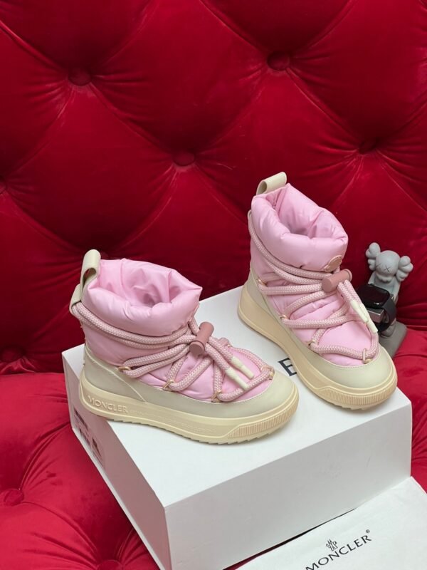 Moncler 2025 Autumn and Winter Latest Couple Snow Boots Lining: Duck Down Filling