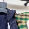 Miu Miu Fall/Winter New Classic Plaid Print Jacket Hooded Coat