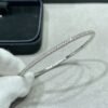 Tiffany Segmented Diamond Bangle, High-End Version 1:1 Quality
