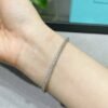Tiffany Segmented Diamond Bangle, High-End Version 1:1 Quality