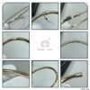 Tiffany Segmented Diamond Bangle, High-End Version 1:1 Quality