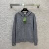 GUCCI Fall/Winter New Cardigan Coat, 100% Wool Yarn Fabric, Soft and Comfortable